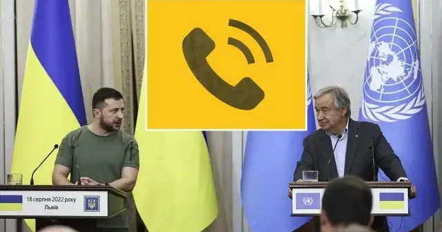 BM Genel Sekreteri Guterres ile Ukrayna Devlet Başkanı Zelenski telefon görüşmesi gerçekleştirdi Avrupa Haberleri