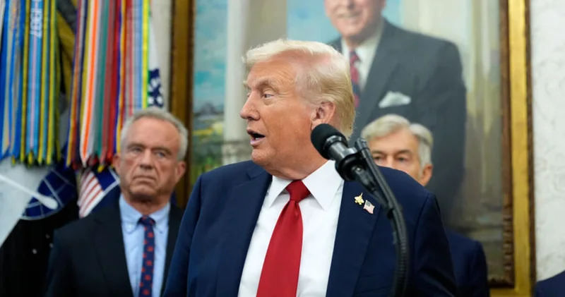 ABD Başkanı Trump tan Sağlık Bakanı Kennedy e: Umarım COVID kapmamışımdır
