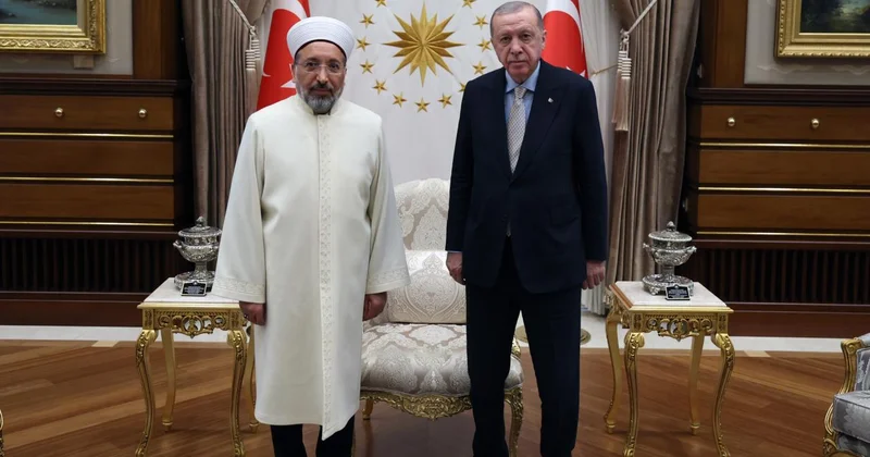 Cumhurbaşkanı Erdoğan, Diyanet İşleri Başkanı Arpaguş u kabul etti