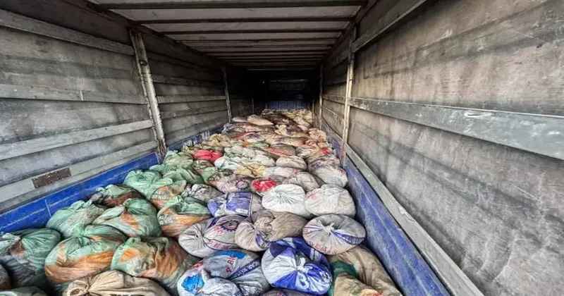 Av dönüşü jandarma avladı: Tam 22 ton 475 kilo...Hepsinin vatandaşa yedireceklerdi