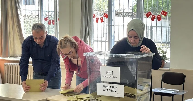 405 yerde seçim! Mahalleler yeni muhtarlarını seçti