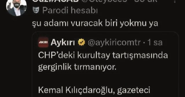 İmamoğlu nun trolleri zıvanadan çıktı: Kılıçdaroğlu nun vurulmasını istiyorlar Yerel Gündem Haberleri