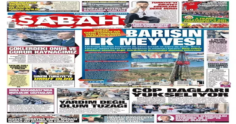 İzmir de çöp dağları yükseliyor Gazete manşetleri
