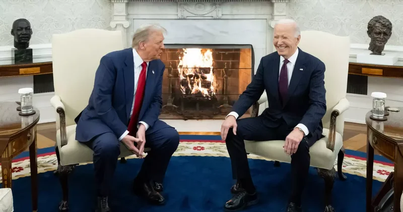 Trump tan dikkat çeken teori: Asıl Biden 2020 de öldürüldü!