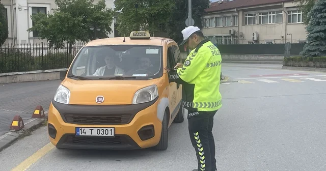 Bolu da trafik denetimleri Bolu Haberleri