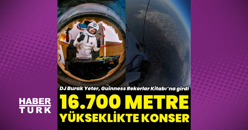 Burak Yeter, bir ilke imza attı: Guinness Dünya Rekorları kitabına adını yazdırdı