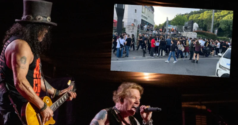 Guns N Roses konseri için geri sayım başladı Magazin haberleri