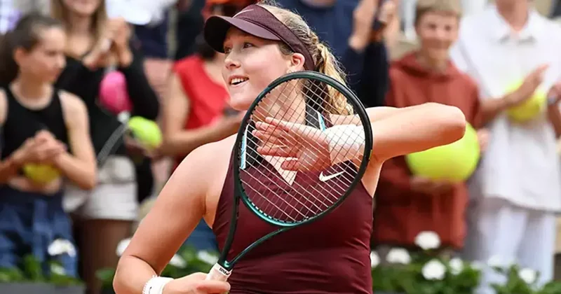 Mirra Andreeva s lucky charm fuels third round triumph in the French Open