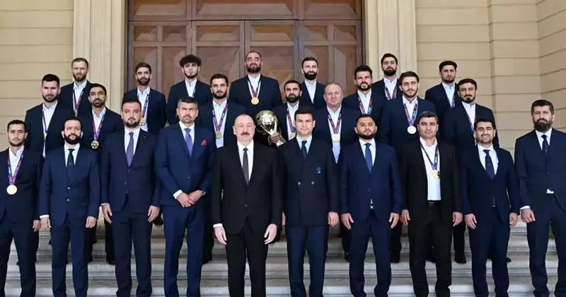 Minifutbol Dünya Şampiyonu Azerbaycan Milli Takımı ödüllendirildi
