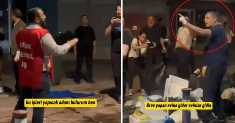 İzmir de krizi tırmandıracak sözler! Belediye başkanı, grev yapan işçileri böyle azarladı