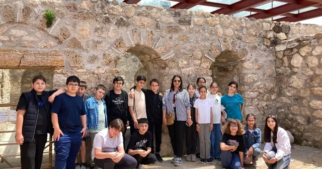 Karabük te öğrenciler Hadrianapolis Antik Kenti ni ziyaret etti Karabük Haberleri
