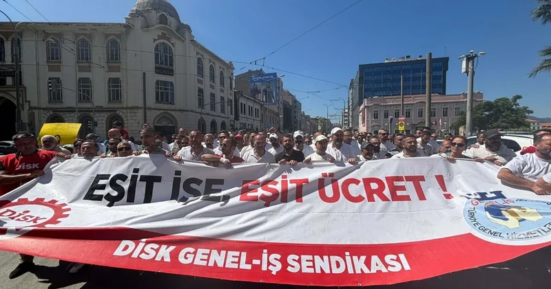 İzmir de işçiler grevin 5 inci gününde!