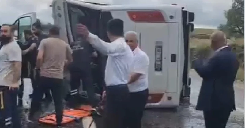 Yozgat ta otobüs devrildi: 3 ölü, 19 yaralı