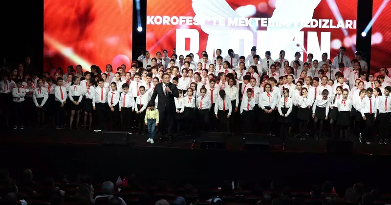 Mektebim Yıldızları Korofest etkinliği 500 öğrenciyi aynı sahnede buluşturdu