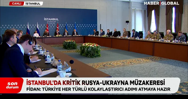 Türkiye Rusya Ukrayna Üçlü Toplantısı İstanbul da başladı! Bakan Fidan: Somut neticeler alacağınıza inanıyoruz