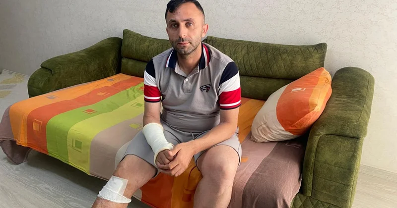 Mersin de başıboş köpeklerin saldırdığı kişi yaralandı