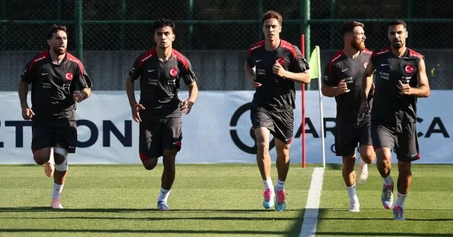 A Milli Takım üç eksikle çalıştı: ABD hazırlıkları sürüyor Futbol Haberleri