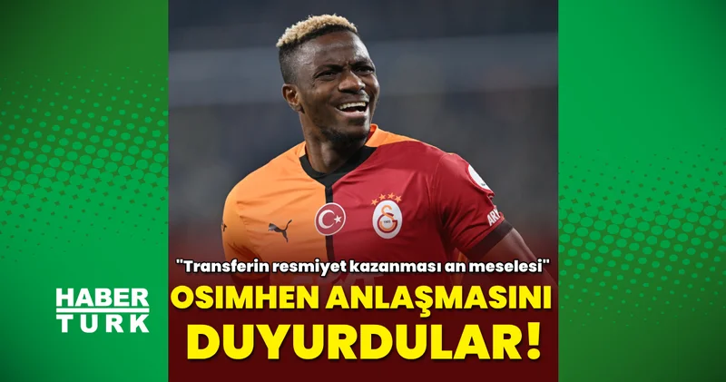 Arabistan dan Victor Osimhen iddiası: 3 yıllık anlaşma sağlandı! Galatasaray Haberleri
