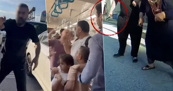 Marmaray ve Maltepe den sonra şimdi de Pendik... Dehşet anları: Eşi ve kızının yanında bıçak çekti! Baba bas gidelim, korkuyorum