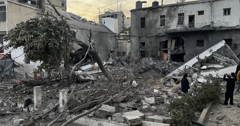 İsrail Ordusundan Diyaliz Merkezine Saldırı