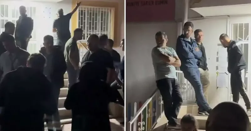 Görüntü Türkiye den! Çocukları için geceden sıraya girdiler