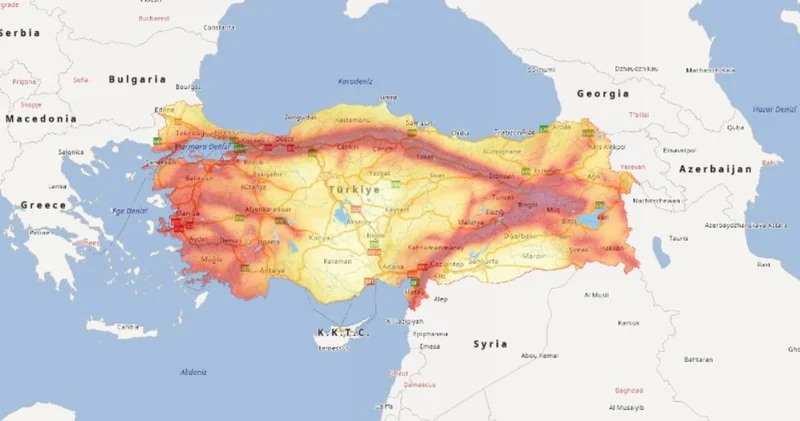 Fay hattı haritası ile evim riskli bölgede mi? İşte 2025 MTA diri fay hattı haritası ile AFAD deprem tehlikesi olan bölgeler