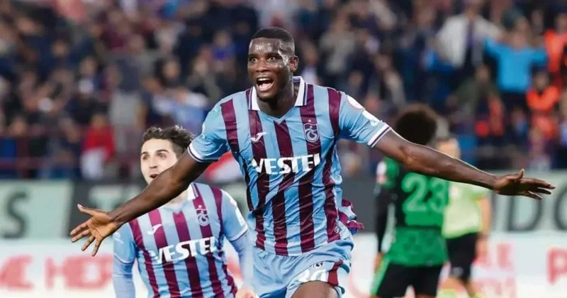 Trabzonspor da Paul Onuachu nun geliş saati belli oldu!