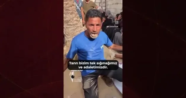 Gazzeli adam isyan etti! Bir çantayla yakınımızın naaşını alıp geri dönüyoruz
