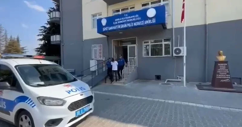 Tekirdağ da polisin üzerine araç süren şahıs tutuklandı