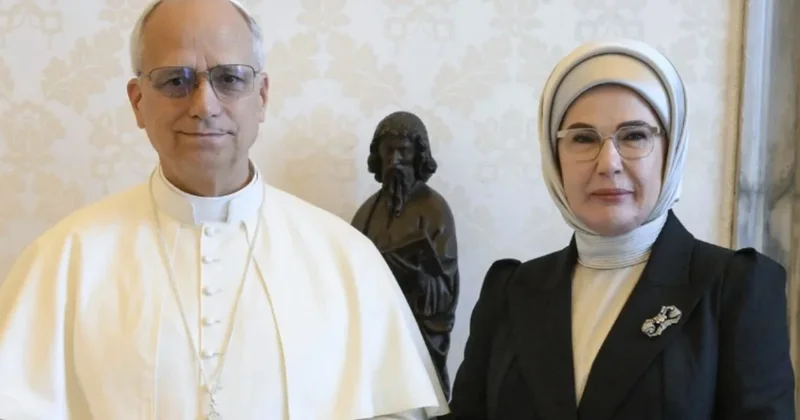 Emine Erdoğan, Papa yı ziyaret etti Sözcü Gazetesi