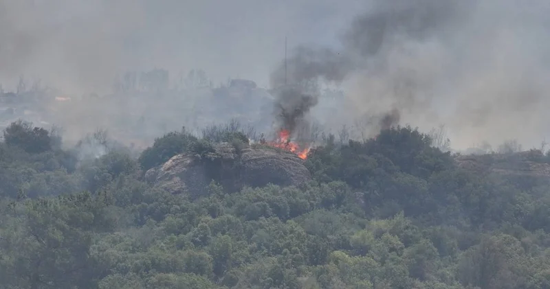 İzmir de köylünün ocağına ateş düştü! Yangının faturası çok ağır oldu