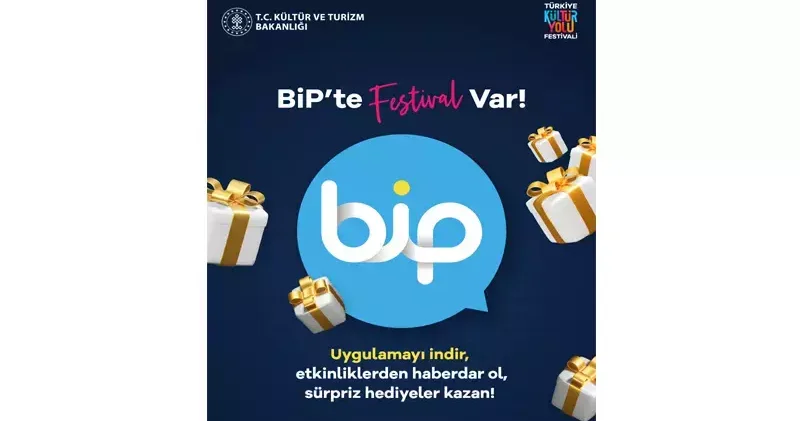 BİP, Türkiye Kültür Yolu Festivali’ne özel servis açtı