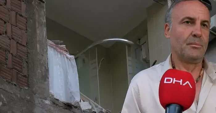 Kontrollü yıkım kontrolden çıktı, ünlü oyuncunun evinin duvarı da yıkıldı!