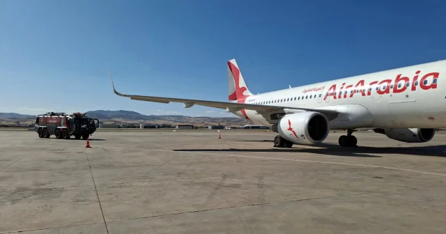 AirArabia uçağı Ankara ya acil iniş yaptı Ankara Haberleri