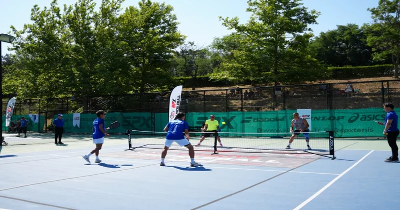 İlk kez düzenlenen Pickleball Ligi nde tarihi final
