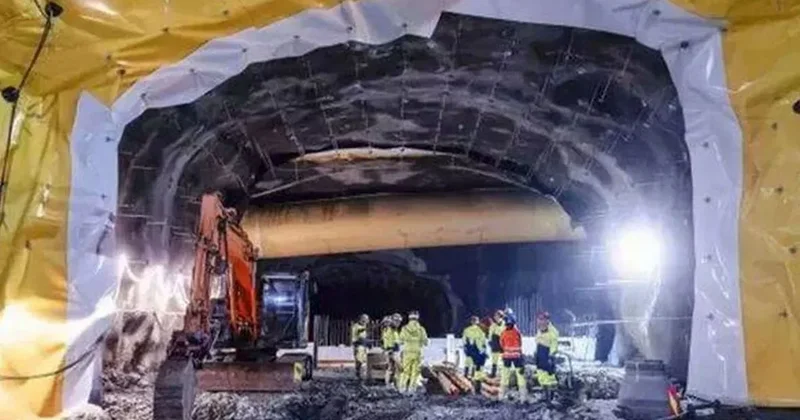 Dünyanın en derin tüneli: Geçişi 35 dakika, maliyeti 93 milyar Sözcü Gazetesi