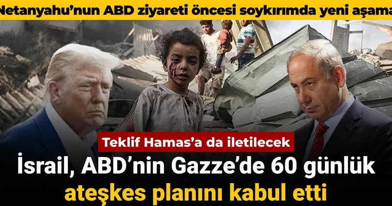 İsrail ABD’nin Gazze’de 60 günlük ateşkes planını kabul etti: Soykırımda yeni aşama