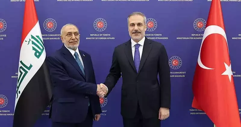 Bakan Fidan, Irak Temsilciler Meclisi Başkanı Meşhedani ile görüştü