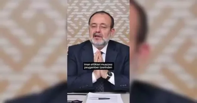 Prof. Dr. Mehmet Görmez: Hz. Peygamber üzerinden İslam ı aşağılamak büyük bir kötülüktür