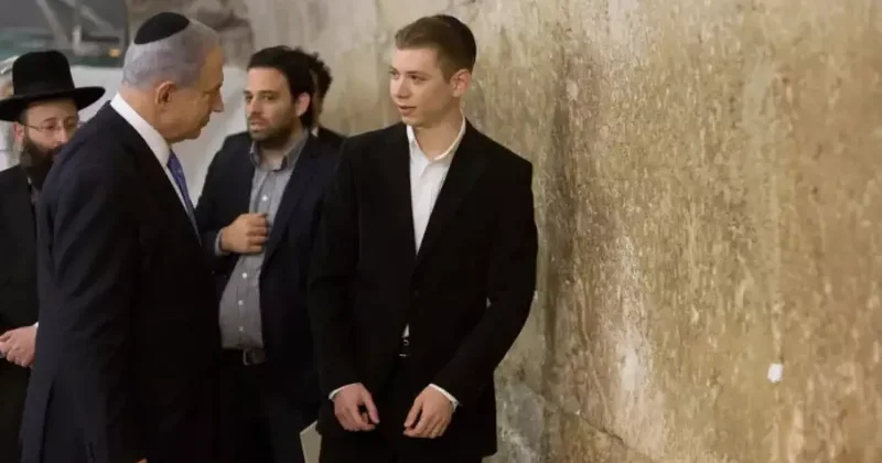 İsrail’den kaçan Netanyahu’nun oğlundan ‘derin devlet’ iddiası