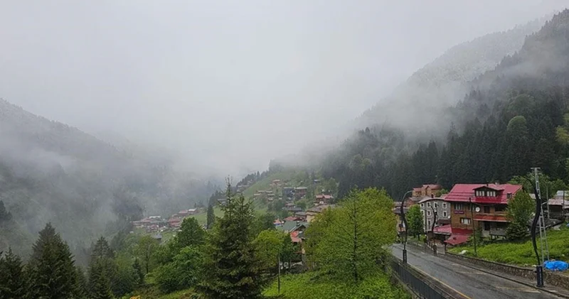 Ordu, Giresun, Trabzon ve Rize için kuvvetli yağış uyarısı