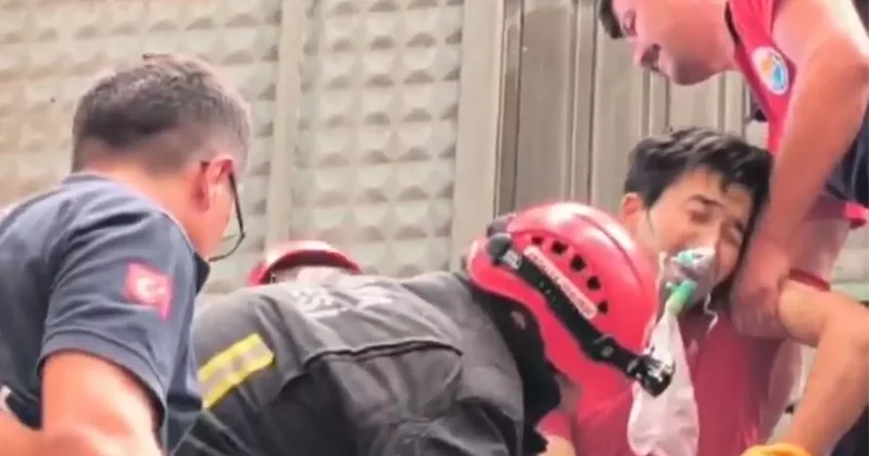 Kahreden görüntüler! Genç yaşında 2 bacağını birden kaybetti