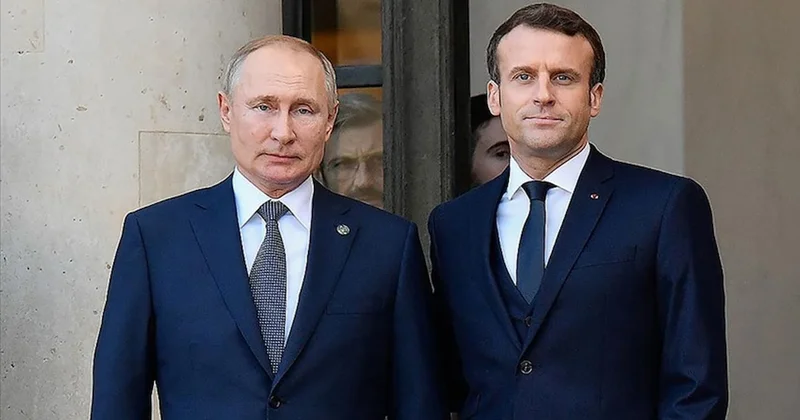 Macron ve Putin, 3 yıl sonra ilk kez konuştu Sözcü Gazetesi