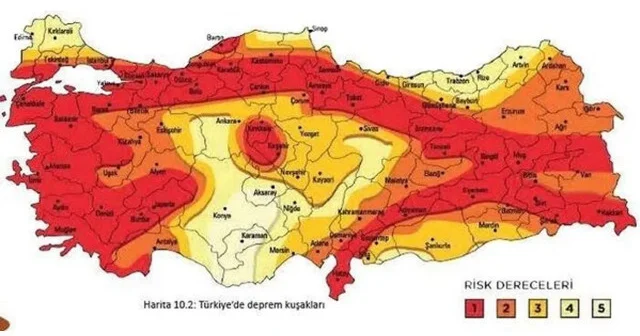 Bursa da fay hattı nereden geçiyor: Bursa da deprem riski var mı? Bursa depremde en riskli ilçeler hangisi? Son Dakika Haberleri