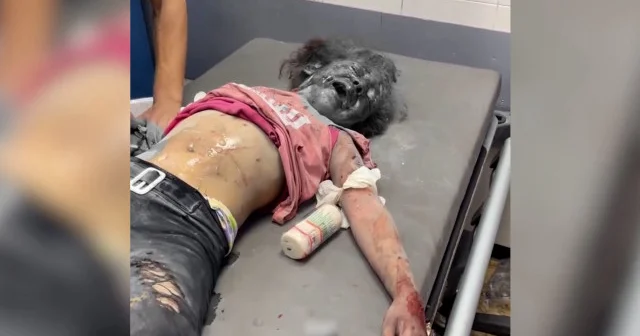 İsrail saldırısı sonrası acı içinde babasını sordu: Babam nerede yemek yemek istiyorum VİDEO İZLE