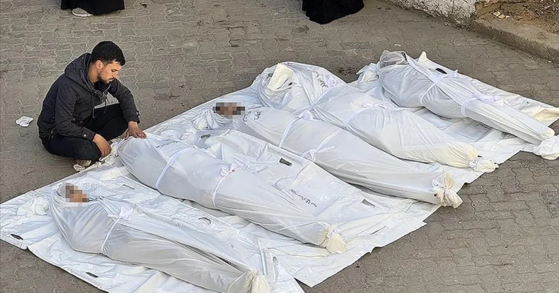 Soykırımcı İsrail in Gazze ye saldırılarında can kaybı 57 bini aştı