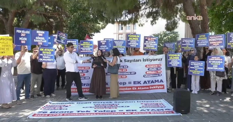 Atanmayan öğretmenler Erdoğan a seslendi: Dünyamız başımıza yıkıldı
