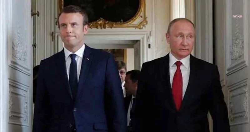 Putin ve Macron dan üç yıl sonra bir ilk