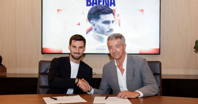 Atletico Madrid Alex Baena yla 5 yıllık sözleşme imzaladı