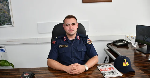 Vezirköprü Merkez Karakol Komutanlığına Teğmen Seyfettin Turğut atandı Samsun Haberleri